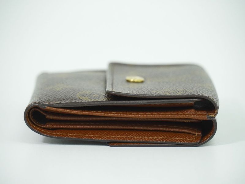 Authentic Louis Vuitton LV Porte Monebier Carte Cles Di Monogram Fold Wallet