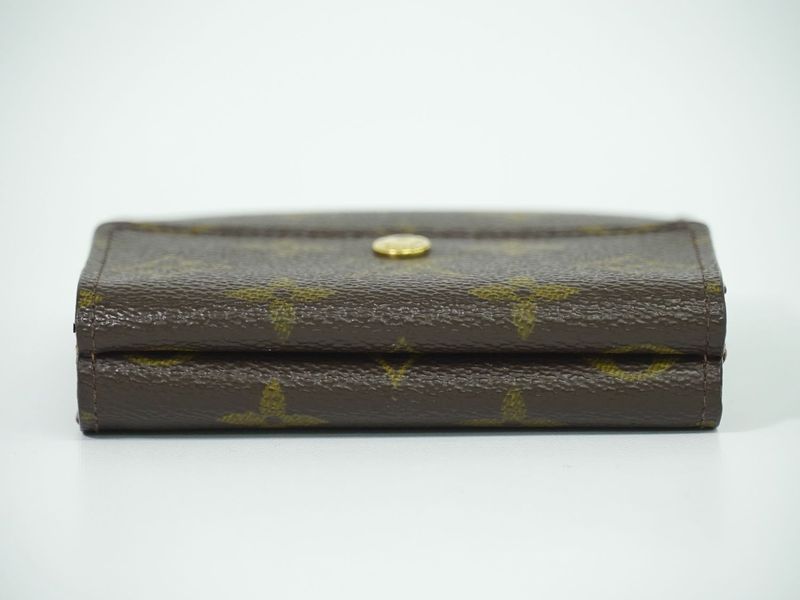 Authentic Louis Vuitton LV Porte Monebier Carte Cles Di Monogram Fold Wallet