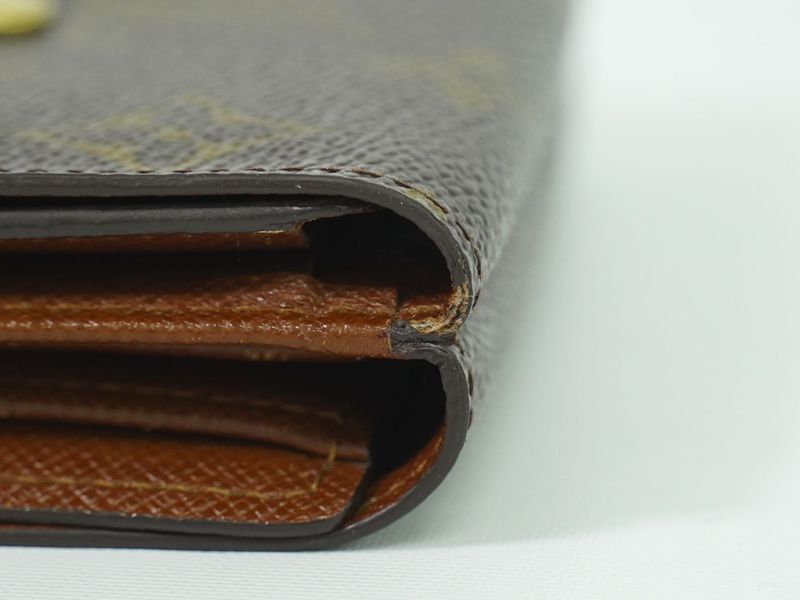 Authentic Louis Vuitton LV Porte Monebier Carte Cles Di Monogram Fold Wallet