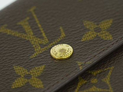 Authentic Louis Vuitton LV Porte Monebier Carte Cles Di Monogram Fold Wallet