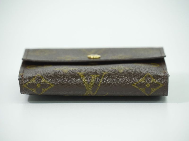 Authentic Louis Vuitton LV Porte Monebier Carte Cles Di Monogram Fold Wallet
