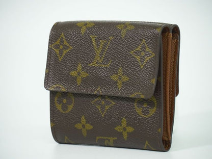 Authentic Louis Vuitton LV Porte Monebier Carte Cles Di Monogram Fold Wallet