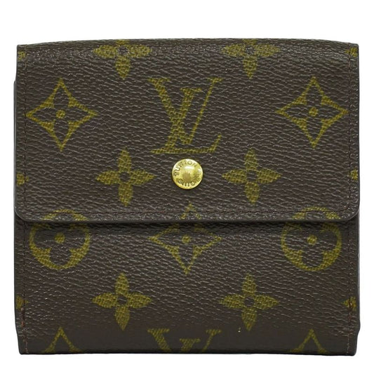 Authentic Louis Vuitton LV Porte Monebier Carte Cles Di Monogram Fold Wallet