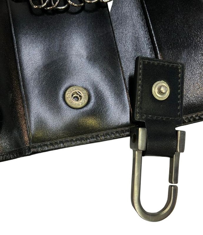Gucci 6-Ring Key Case with Key Ring 033 0146 0857 Men's Gucci