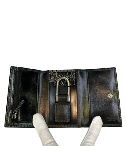 Gucci 6-Ring Key Case with Key Ring 033 0146 0857 Men's Gucci