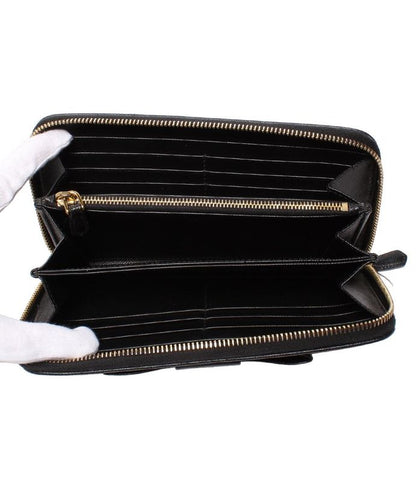 Prada Round Zipper Long Wallet Women's Prada