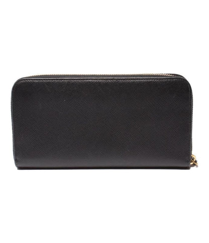 Prada Round Zipper Long Wallet Women's Prada