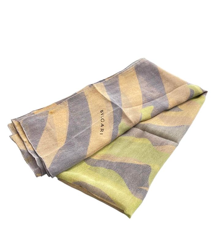 Bvlgari Scarf 100% Silk Women's Bvlgari
