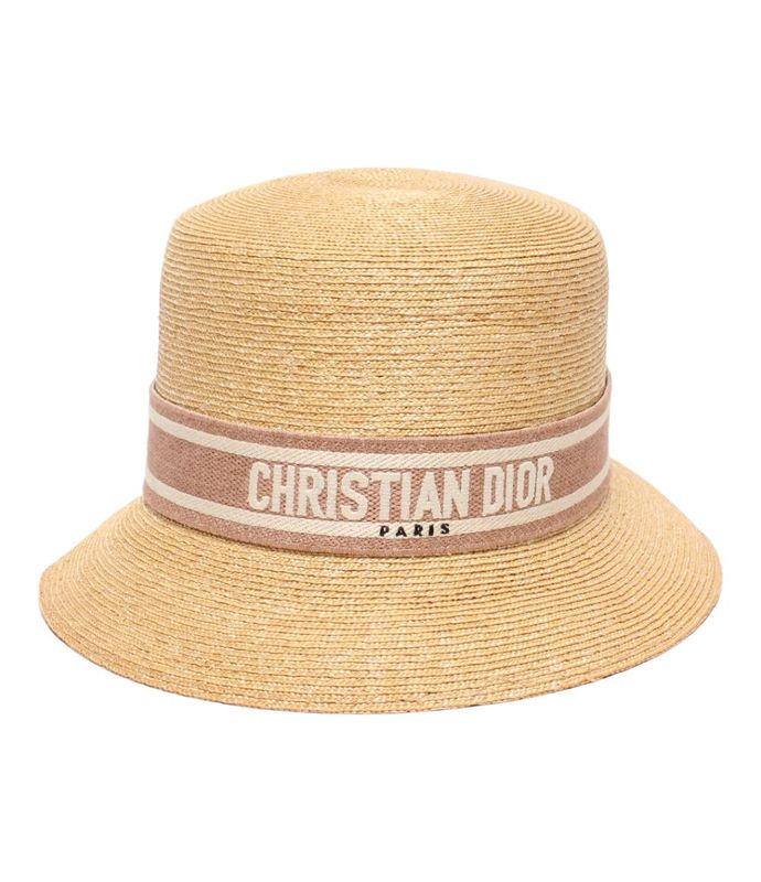 Christian Dior Straw Hat Straw Hat Women Size 58 Christian Dior