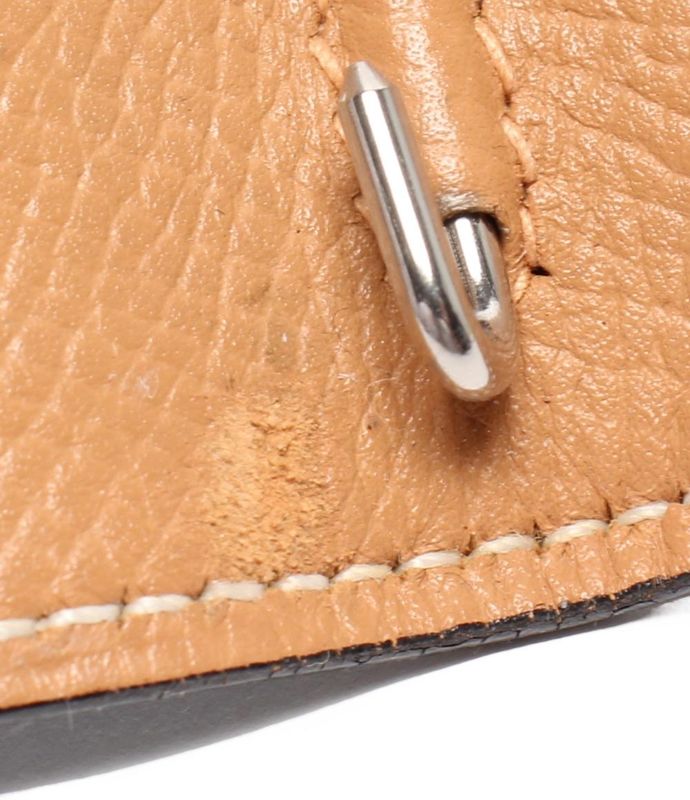 Hermes Notebook Cabas E Engraved Silver Hardware Agenda GM Ladies Hermes