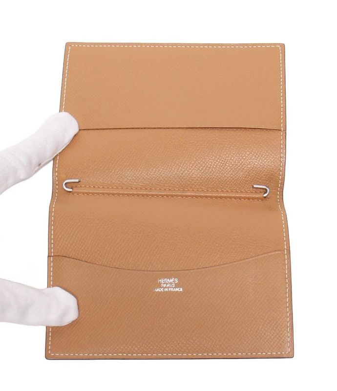 Hermes Notebook Cabas E Engraved Silver Hardware Agenda GM Ladies Hermes