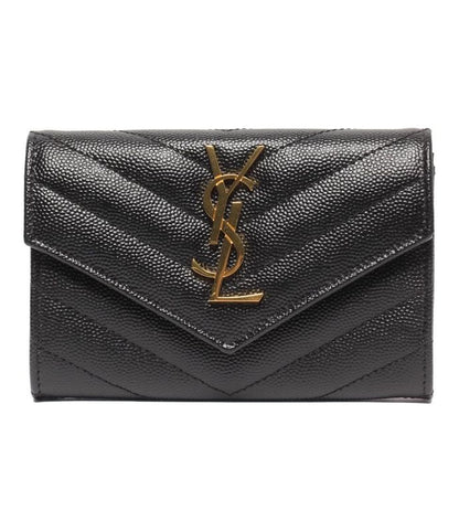 Saint Laurent Paris Monogram Small Envelope Wallet Mini Wallet Women's Saint
