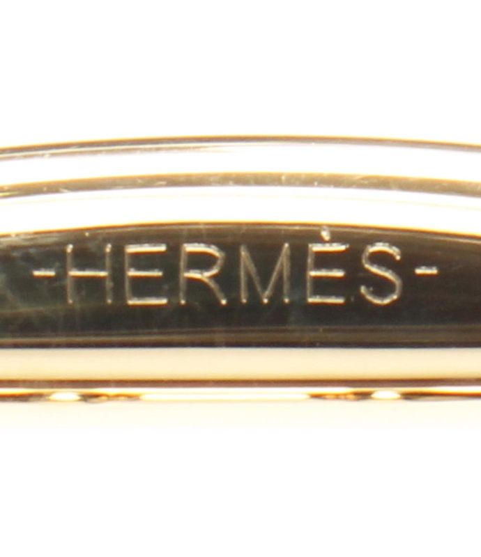 Hermes Scarf Ring Buckle Gold Hardware Ettrivière Women Hermes