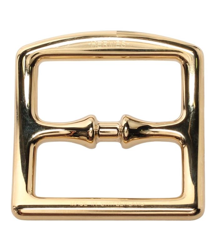 Hermes Scarf Ring Buckle Gold Hardware Ettrivière Women Hermes