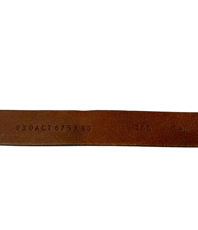 Christian Dior Belt Gold Buckle Men's (T40) Christian Dior