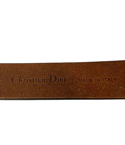 Christian Dior Belt Gold Buckle Men's (T40) Christian Dior