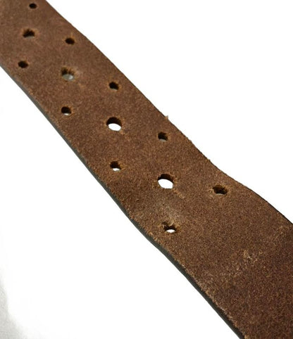 Christian Dior Belt Gold Buckle Men's (T40) Christian Dior