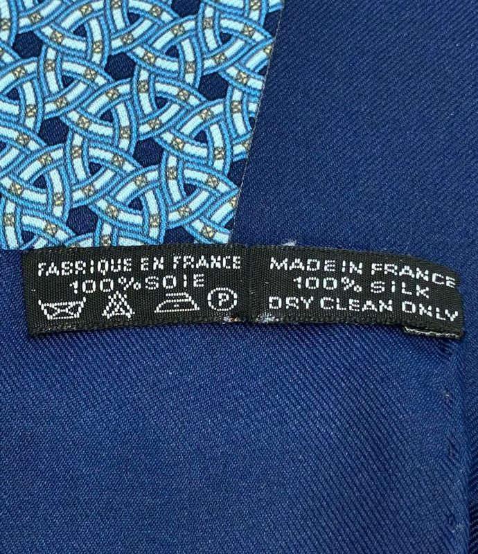 Hermes Scarf 100% Silk Petit Carré Men's Hermes