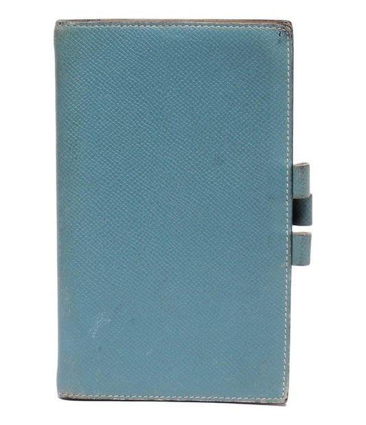 Hermes Notebook Cabas L Engraved Silver Hardware Agenda GM Ladies Hermes