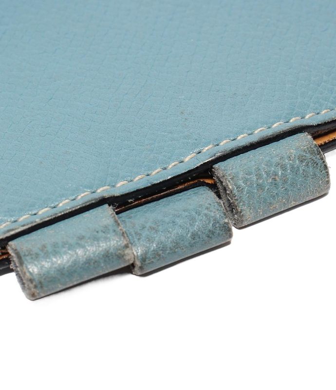 Hermes Notebook Cabas L Engraved Silver Hardware Agenda GM Ladies Hermes