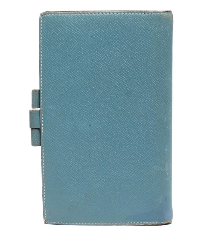 Hermes Notebook Cabas L Engraved Silver Hardware Agenda GM Ladies Hermes