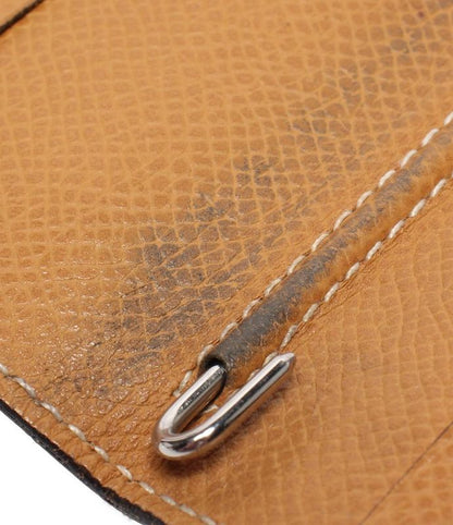 Hermes Notebook Cabas L Engraved Silver Hardware Agenda GM Ladies Hermes