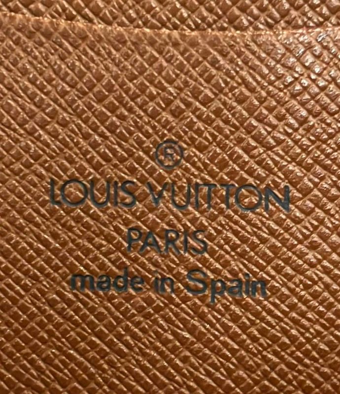 Louis Vuitton Round Zipper Long Wallet Monogram Porte M61727 Ladies Louis