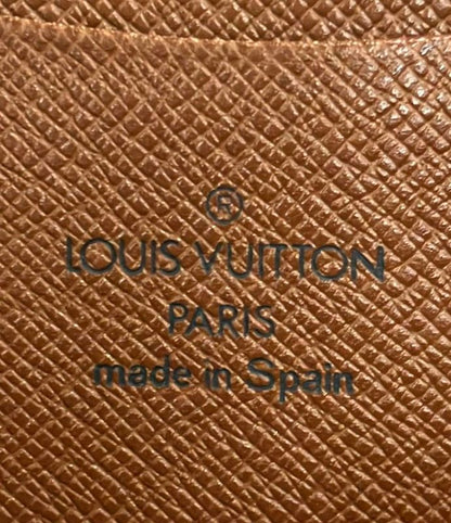 Louis Vuitton Round Zipper Long Wallet Monogram Porte M61727 Ladies Louis