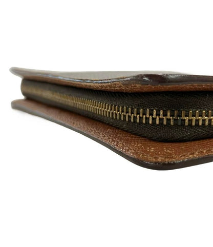 Louis Vuitton Round Zipper Long Wallet Monogram Porte M61727 Ladies Louis