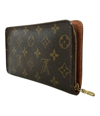 Louis Vuitton Round Zipper Long Wallet Monogram Porte M61727 Ladies Louis