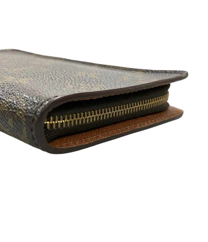 Louis Vuitton Round Zipper Long Wallet Monogram Porte M61727 Ladies Louis