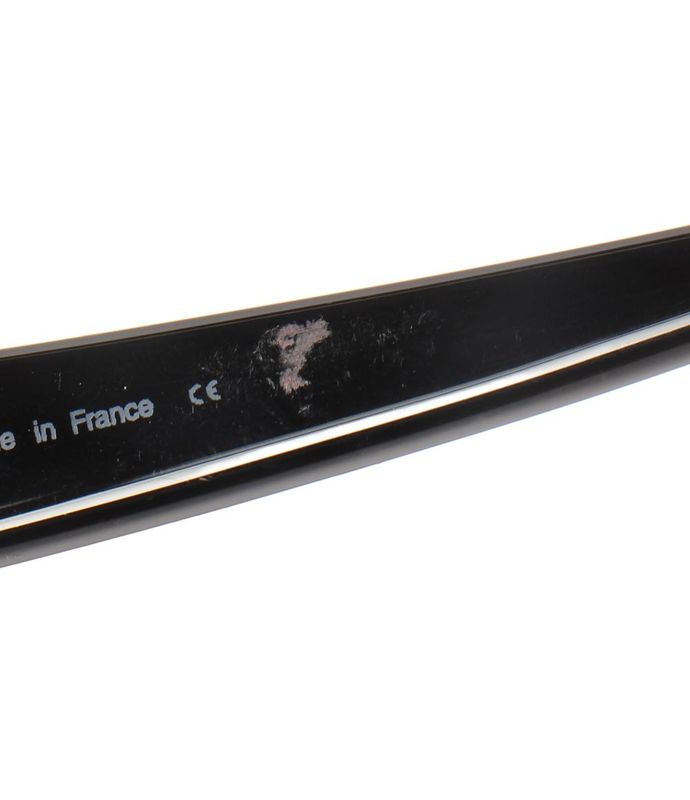 Cartier Sunglasses In Acetate In 18k Yellow Gold On A White Background