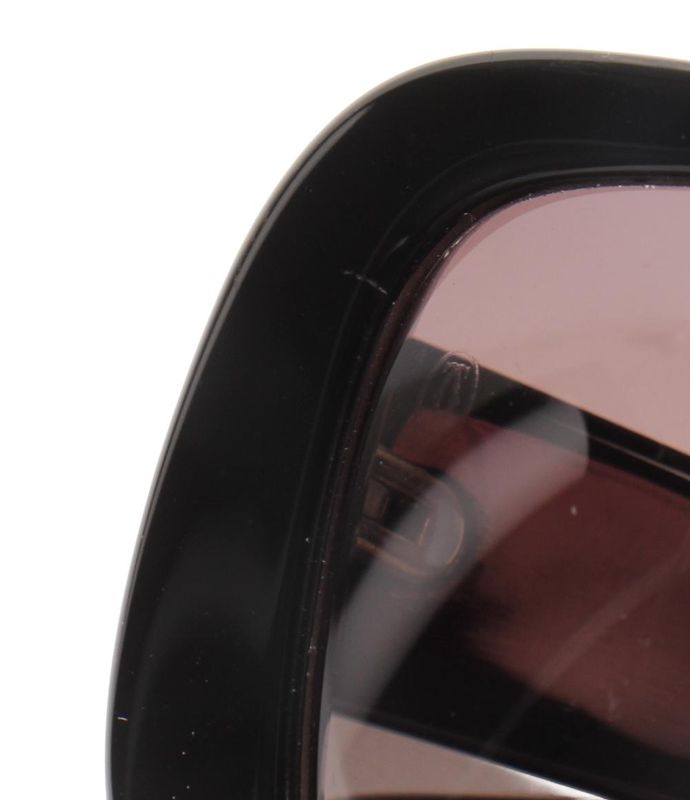 Cartier Sunglasses In Acetate In 18k Yellow Gold On A White Background