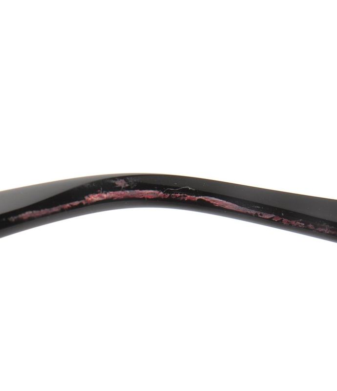 Cartier Sunglasses In Acetate In 18k Yellow Gold On A White Background