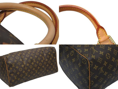 Louis Vuitton Speedy 40 Boston Bag Brown Gold — view 6