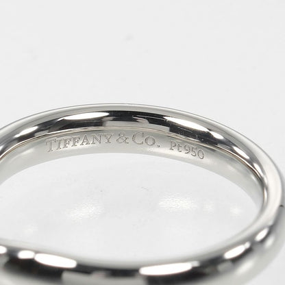 Tiffany & Co Curved Band 3mm (0.12in) Band Pt950platinum 7.5 Ladies 5.7g Ring