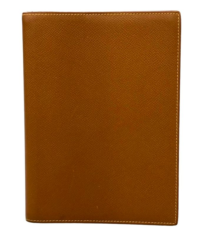 Hermes Handbook Cabas ▫M Engraved Silver Hardware Agenda Globe Trotter Women