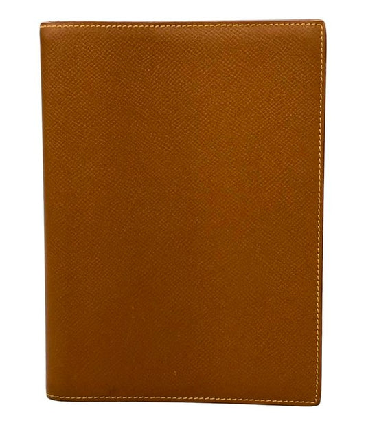 Hermes Handbook Cabas ▫M Engraved Silver Hardware Agenda Globe Trotter Women