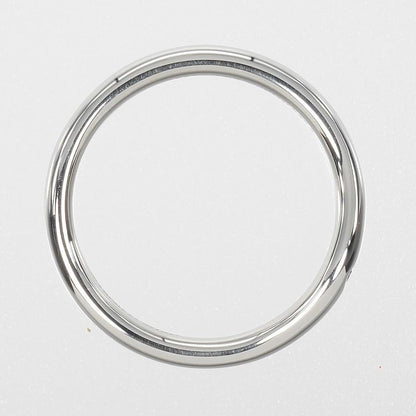 Tiffany & Co Curved Band Pt950platinum X 1P Diamond #7.5 Ladies 3.8g Ring