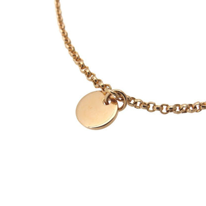 Hermes Exlibris PM 18K Pink Gold And Diamonds Bracelet Diamond Jewelry 0251herme