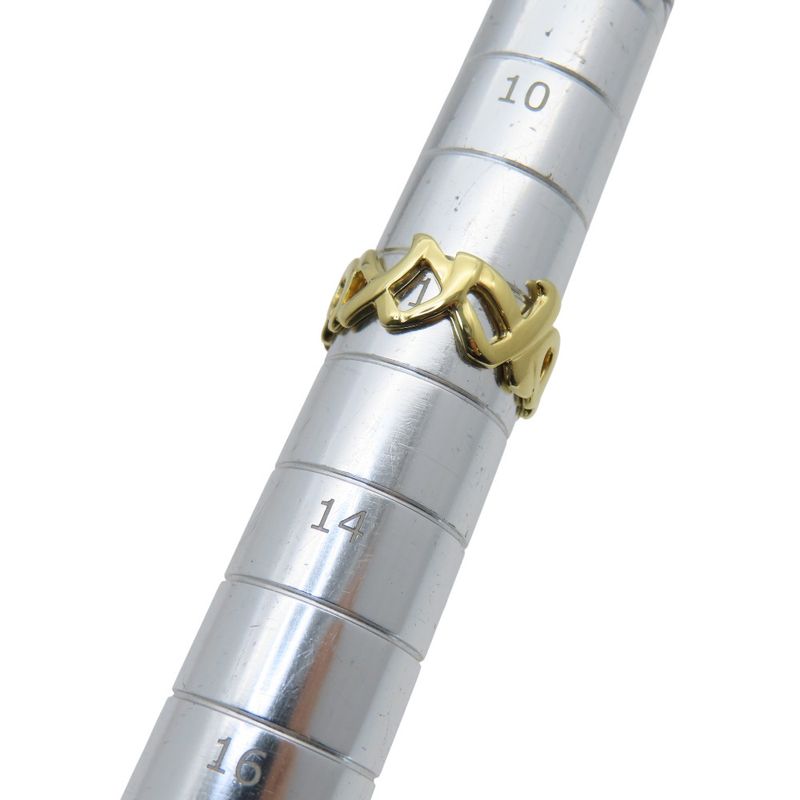 Tiffany & Co Love & Kiss 18K Yellow Gold Ring 750 Ring Yellow Gold 12 5.2g