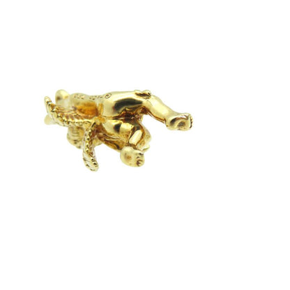 Tiffany & Co Kerub Angel Motif 18K Yellow Gold Pendant Top 750 Yellow Gold