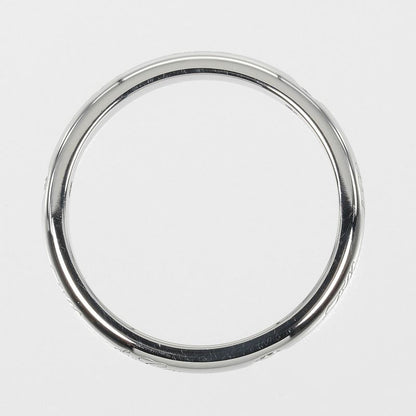 Tiffany & Co Notes Lucida Pt950platinum × 3P Diamonds 7.5 Ladies 4g Ring