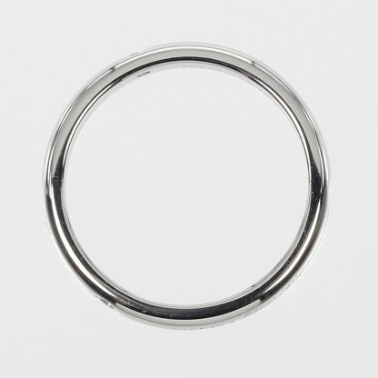 Tiffany & Co Notes Lucida Pt950platinum × 3P Diamonds 7.5 Ladies 4g Ring