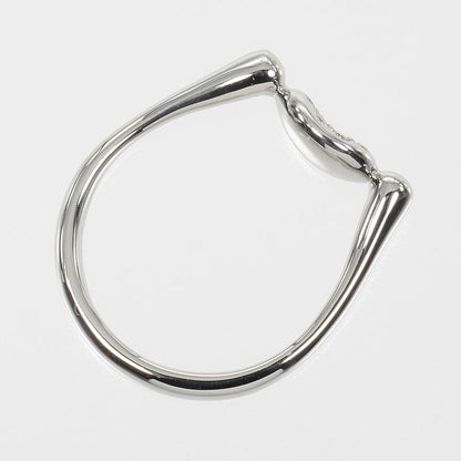 Tiffany & Co Bean Pt950platinum And Pavé Diamonds Size 10.5 Ladies 5.5g Ring