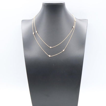 Tiffany & Co Tiffany & CO Necklace By-the-yard Sprinkle Necklace 9PD Neckline