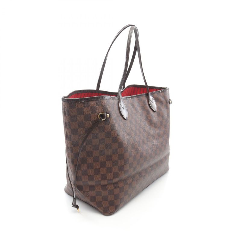 Louis Vuitton Tote Bag Neverfull GM N51106 PVC Coated Canvas Leather Neverfull