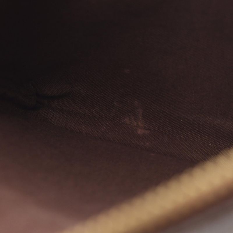 Louis Vuitton Shoulder Bag Pochette Melville N51127 PVC Coated Canvas Leather