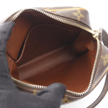 Louis Vuitton Shoulder Bag Danube M45266 PVC Coated Canvas Leather Danube Women