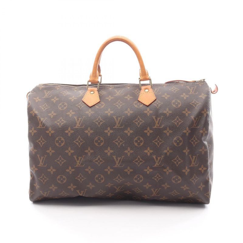 Louis Vuitton Handbag Speedy 40 M41522 PVC Coated Canvas Leather Speedy 40
